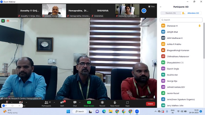 RINK Online Demo Day with ICAR- ICAR-Sugarcane Breeding Institute-Research Centre, Kannur